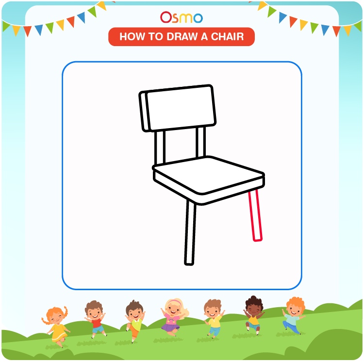 Hpw to Draw a Chair - 6