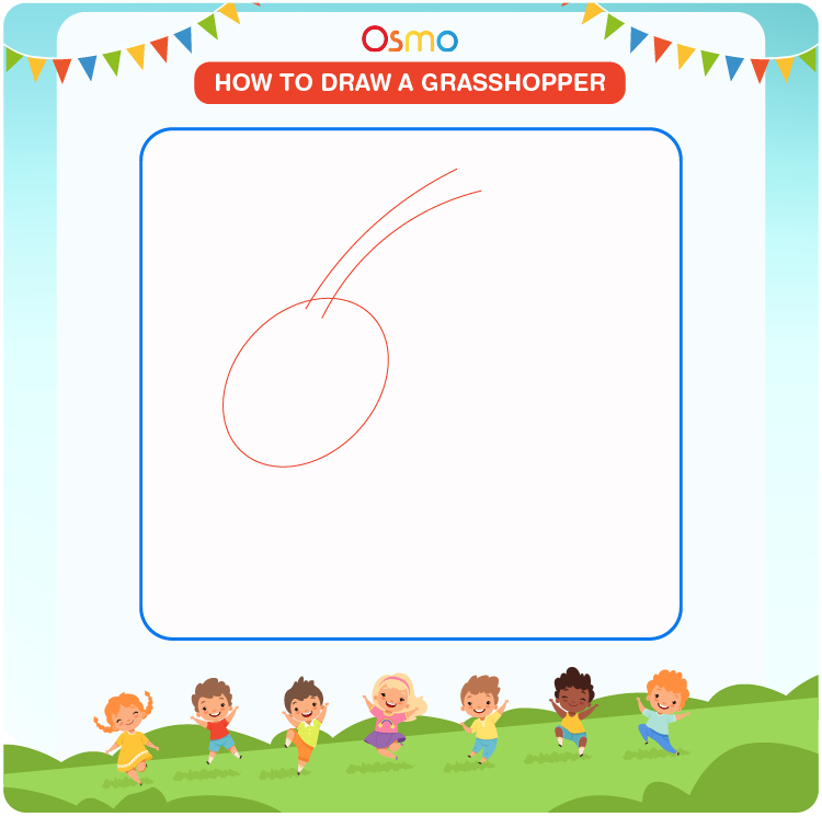 How to Draw a Grasshopper - 1