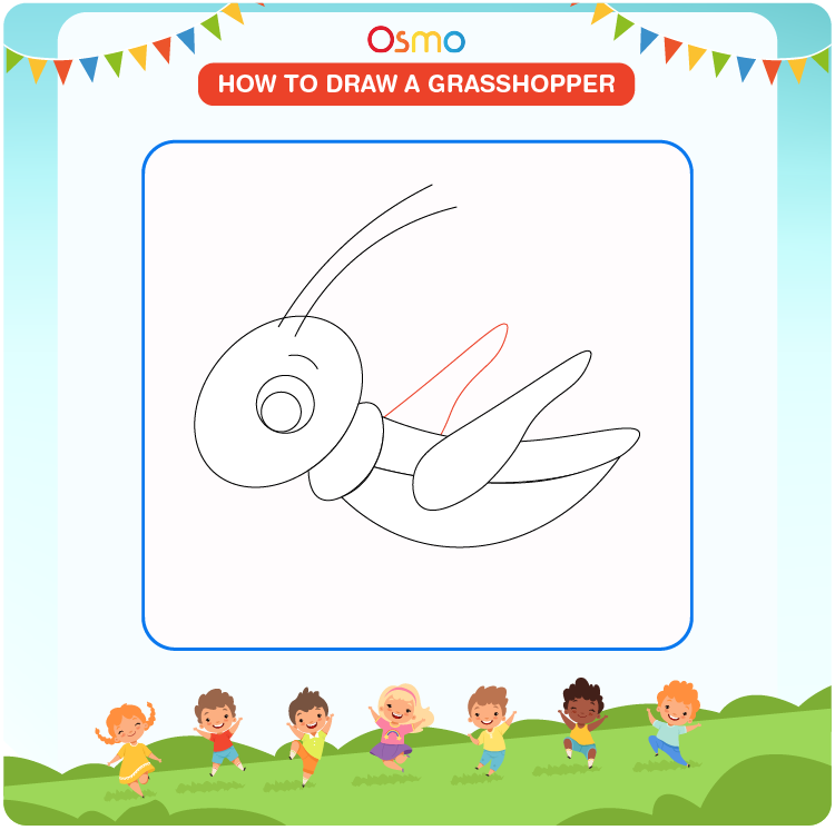 How to Draw a Grasshopper- 6