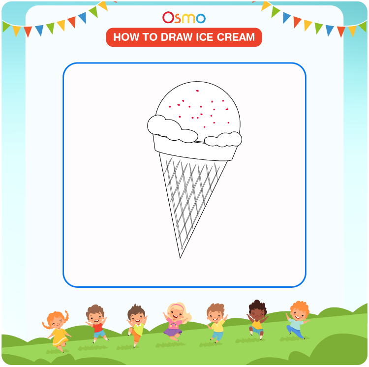 how to draw an ice cream- 5