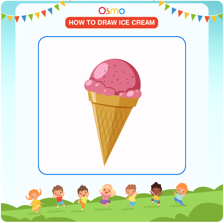 how to draw an ice cream - 6