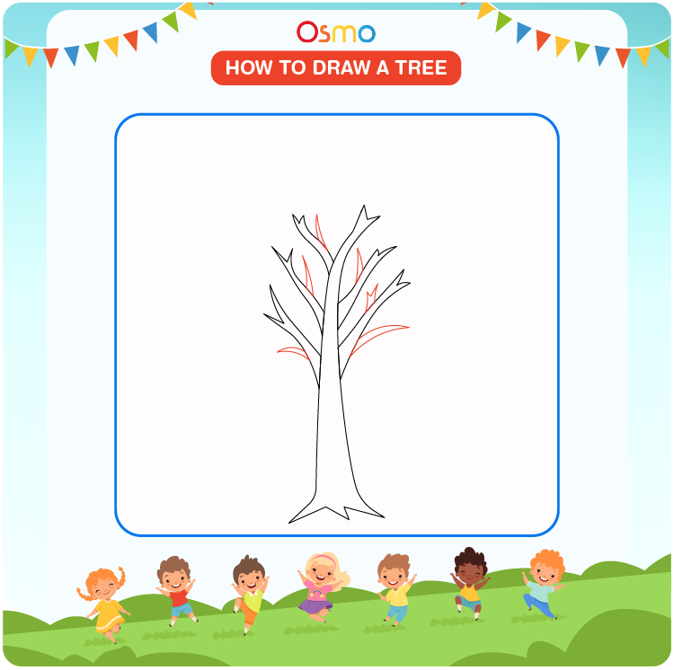 how to draw a tree - 6