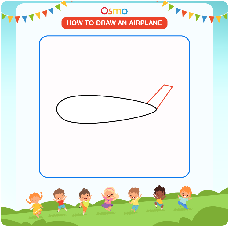 How to Draw an Airplane – Step by Step Drawing Tutorial - Easy Peasy and Fun