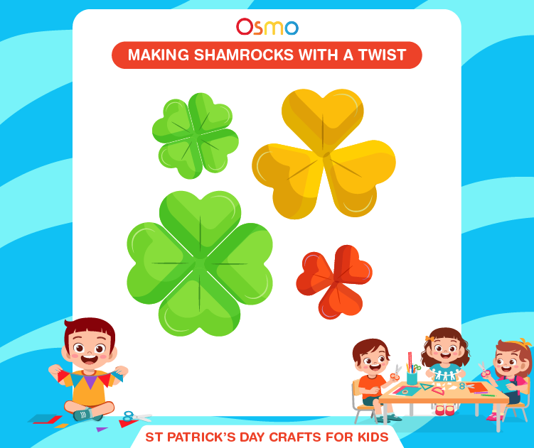 Shamrock with a twist: St Patrick's day crafts for kids