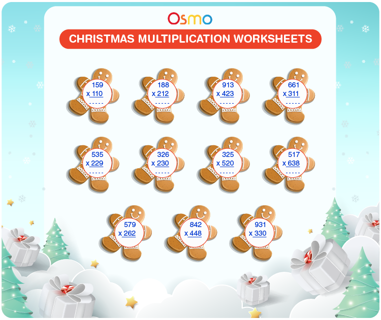 Check three-digit multiplication worksheets for kids
