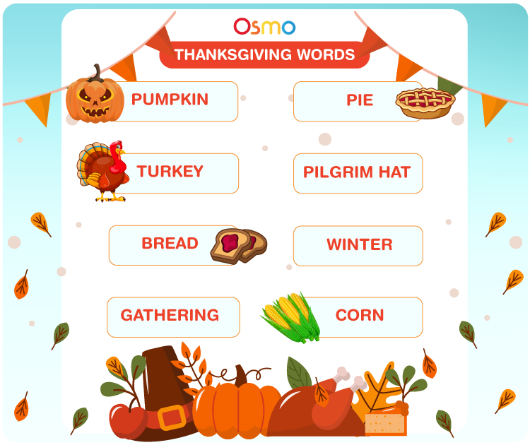 Thanksgiving Words | Explore 200+ Interesting Words For Kids
