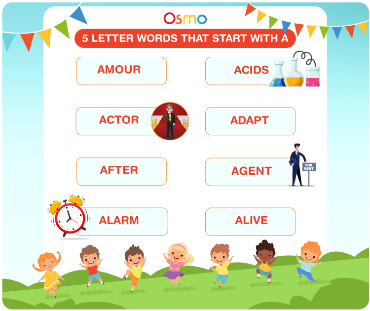5 Letter Words That Start With A