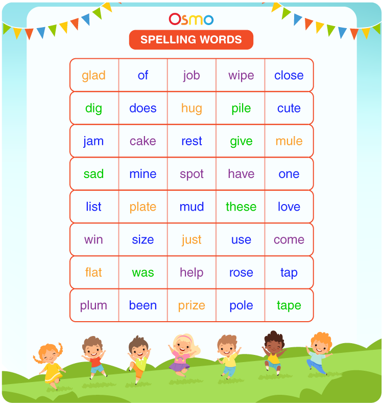 2Nd Grade Spelling Words | 200+ Spelling Words List For Second Graders