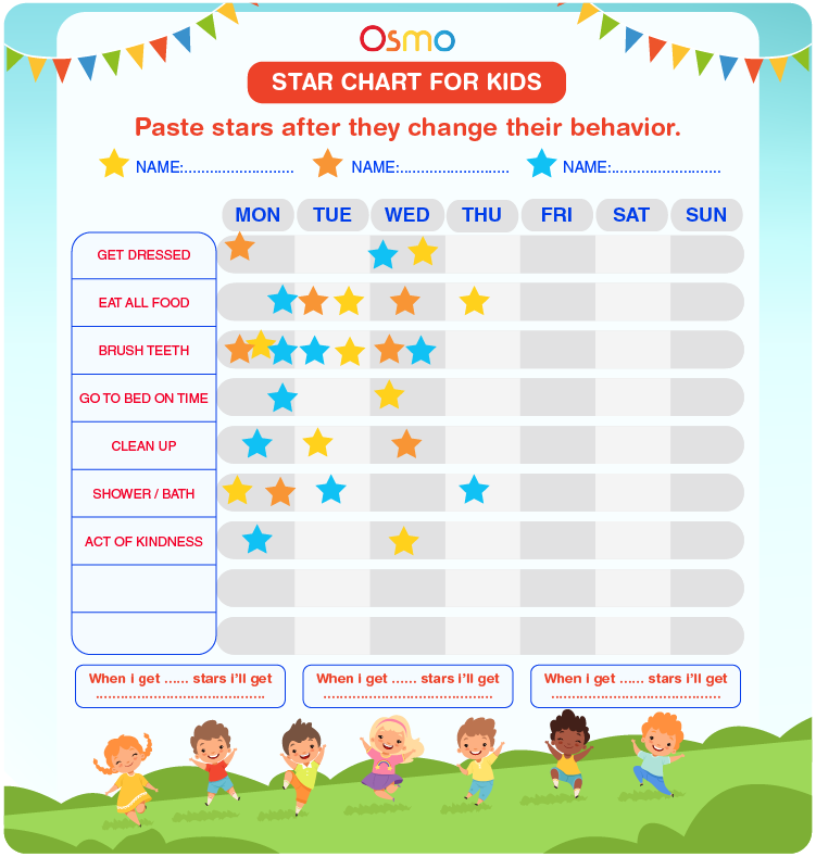 Star Chart for Kids