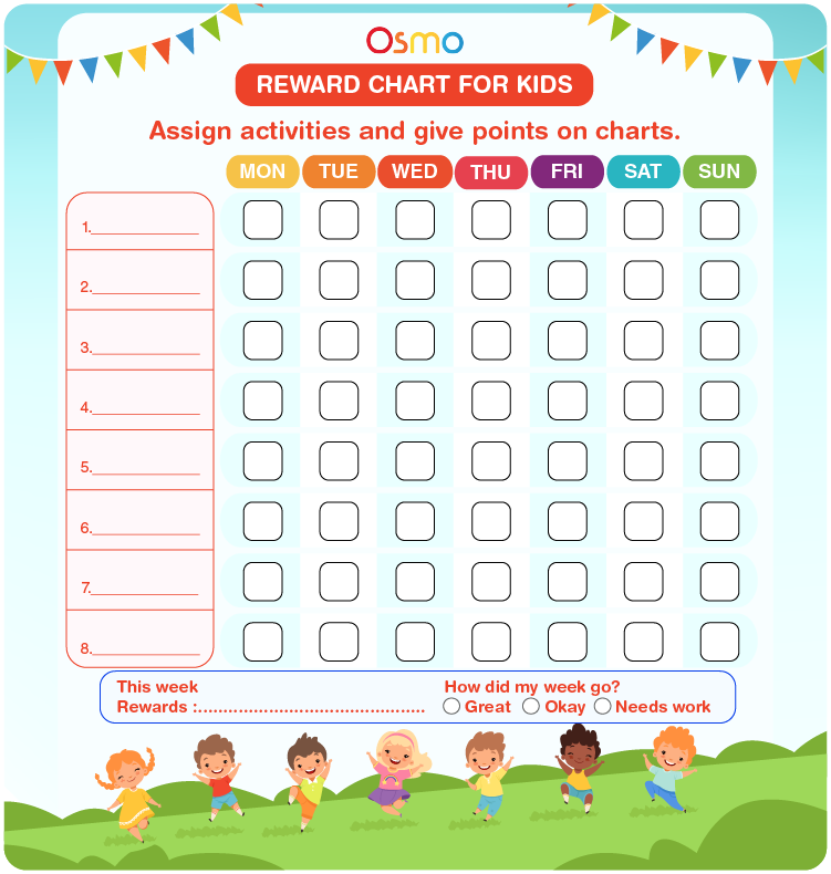 Various Reward charts potty/behaviour/school day/homework/keep tidy more 