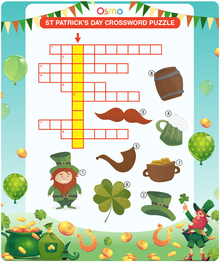 St. Patrick's Day Crossword Puzzles