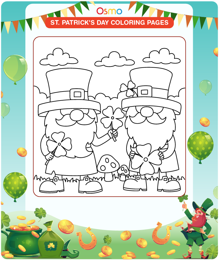 St. Patrick's Day Coloring Pages 