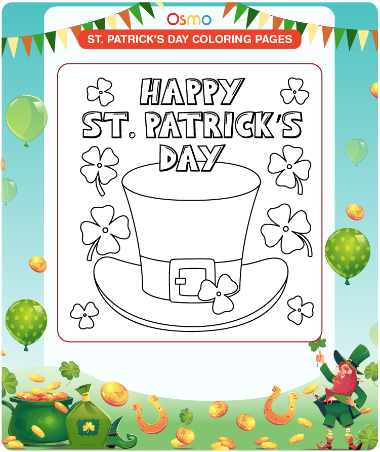 St. Patrick's Day Coloring Pages 