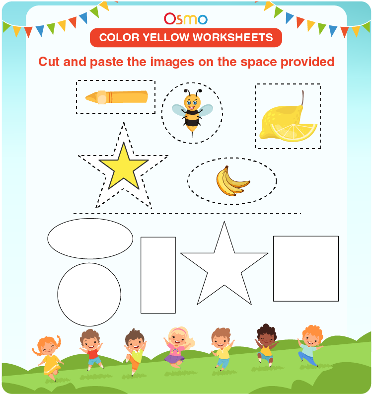 Color Yellow Worksheets - Download Free Printables