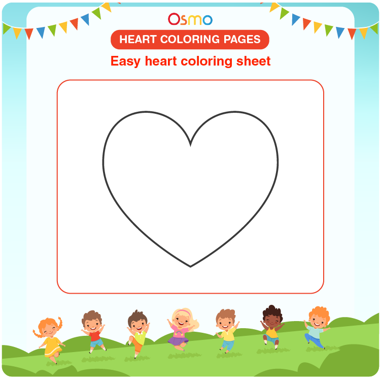 Heart Coloring Pages