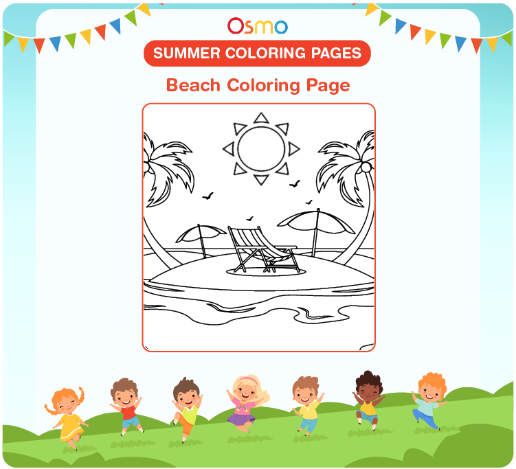 Summer Coloring Pages 