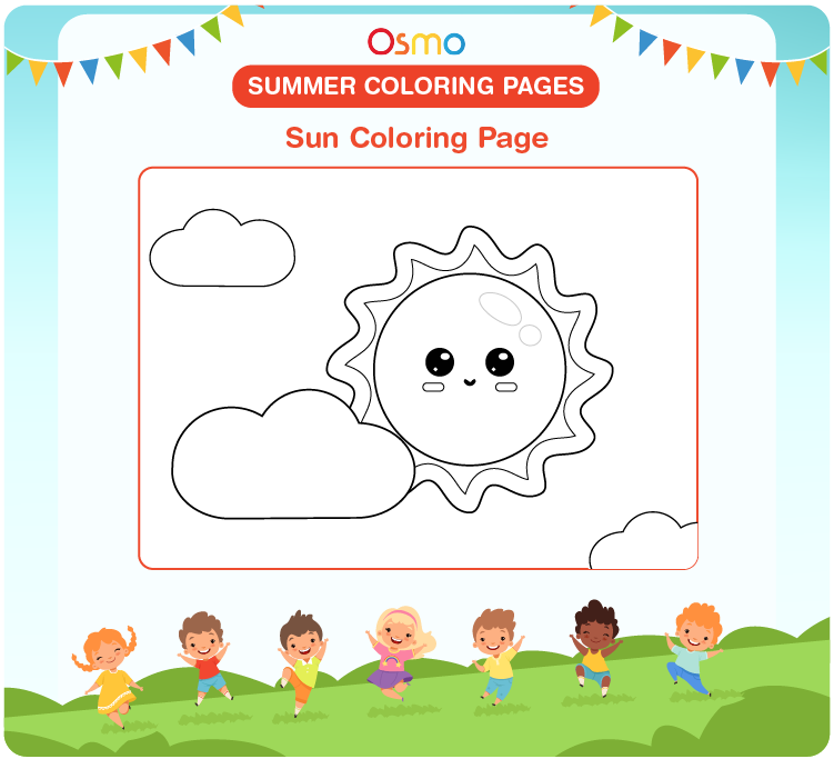 Summer Coloring Pages 