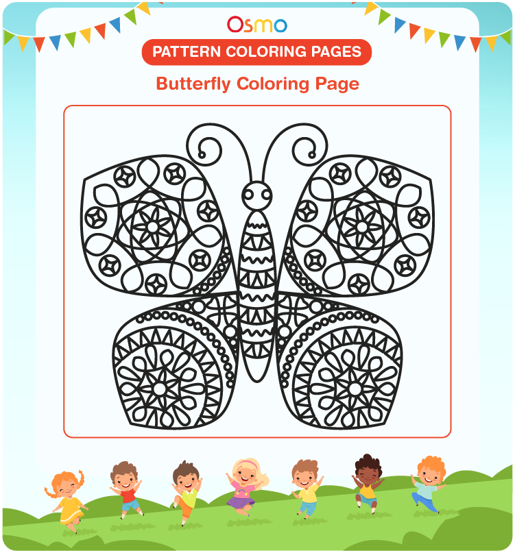 Pattern Coloring Pages 