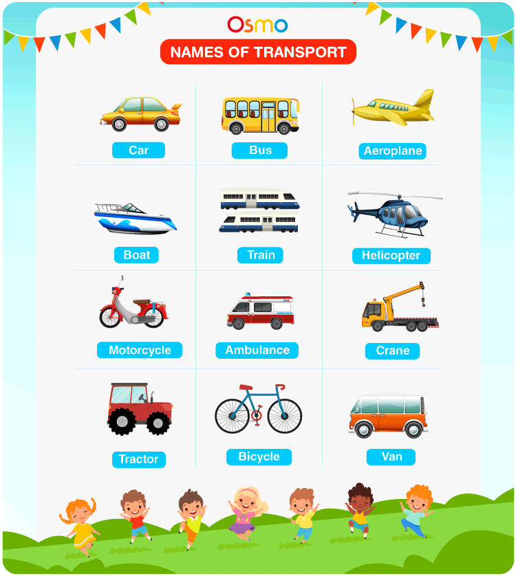 Names of Transport