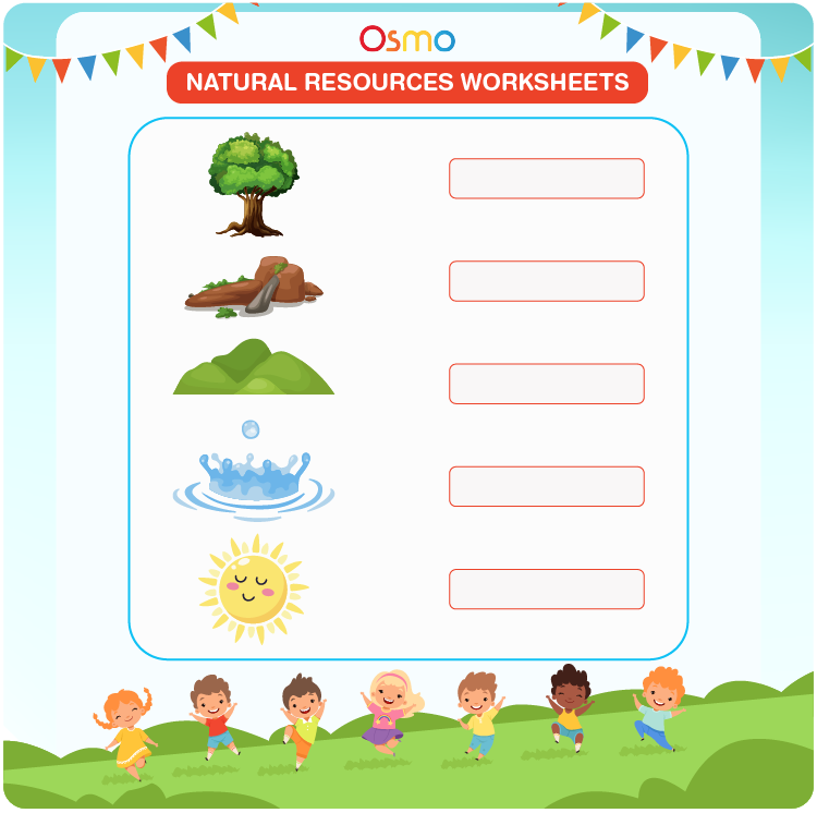 Natural Resources Worksheets